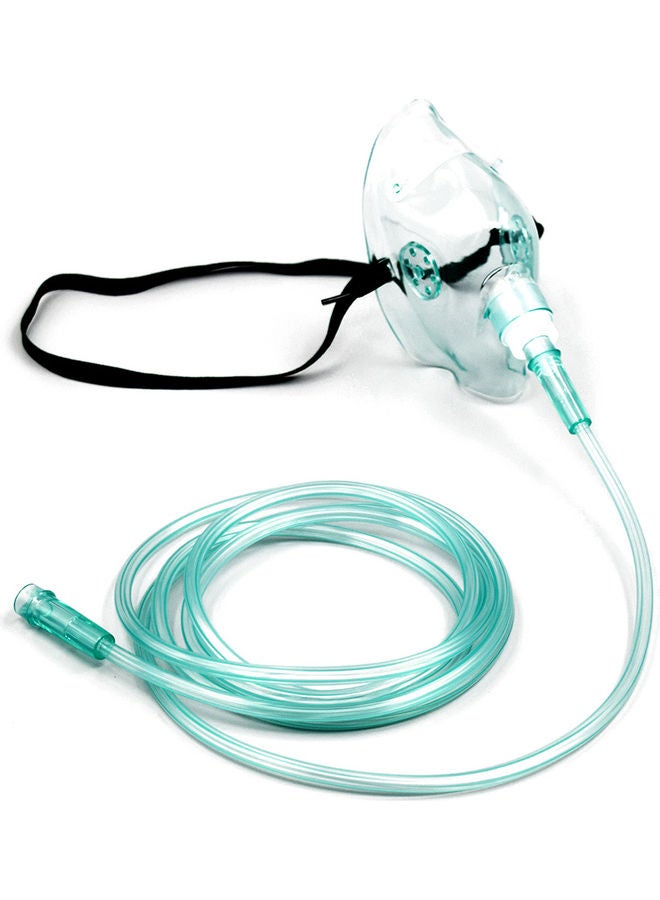 Carevas Ordinary Medical Adult Oxygen Inhalation Mask With 2M Tube - Image 2