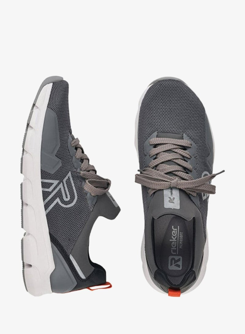ريكر للرجال حذاء كاجوال إيفولوشن 07802-45 رمادي - Image 4