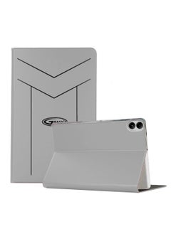 GMAX Xiaomi Redmi Pad Pro 12.1 Inch 5G 2024 PU Leather Magnetic Closure Flip Case Cover Grey  - Image 1