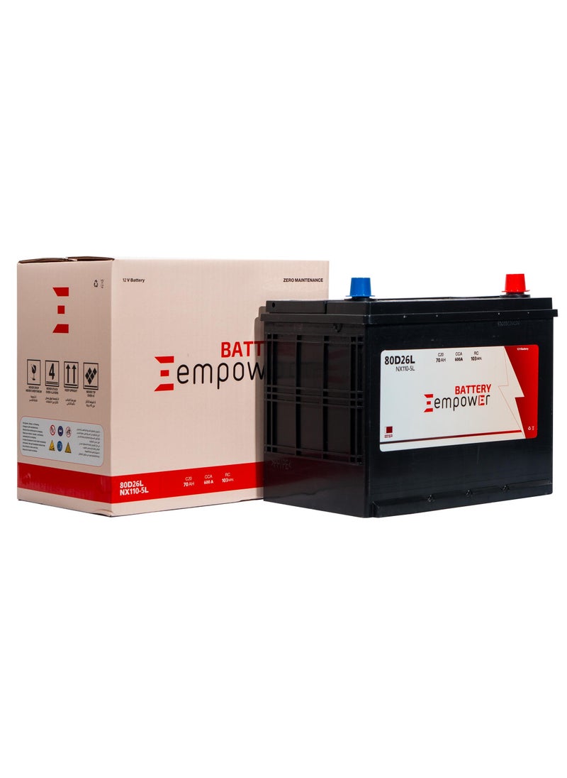 Generic 12 Months Warranty EmPower Battery 200Ah 12V 210H52R N200 German Technology made in Qatar  - Image 4