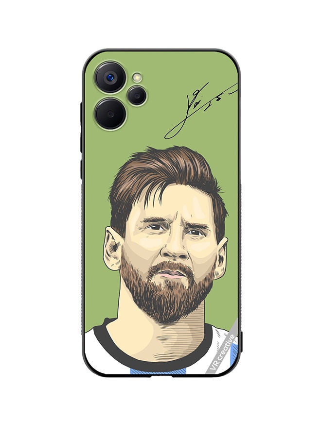 VR CREATIVE Protective Case Cover For Realme 9i 5G Lionel Messi, An Argentine Design Multicolour - Image 1