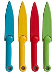 Progressive GT-3626 Set of 4 Food Safety Paring Knives - Image 1