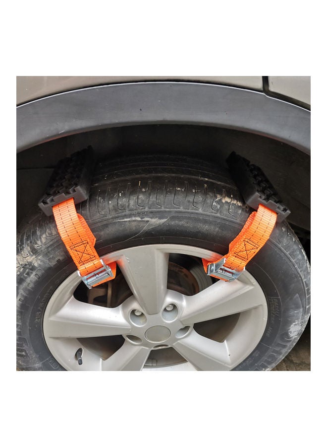 NIBEMINENT 2-Piece Car Tire Anti-Skid Traction Blocks - Image 4