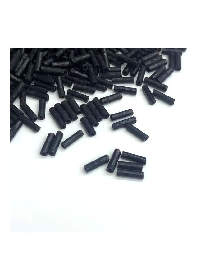 NIBEMINENT 2,500-Piece Bugle Tube Glass Beads 0.6cm - Image 2