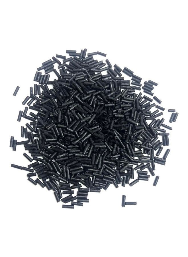 NIBEMINENT 2,500-Piece Bugle Tube Glass Beads 0.6cm - Image 1