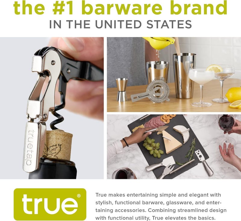 True Ace Measured Liquor Pour Spout, 1/2 Ounce Pourer, Fits Standard Liquor Bottles, Bar & Cocktail Accessories, Plastic, Set of 1 - Image 1