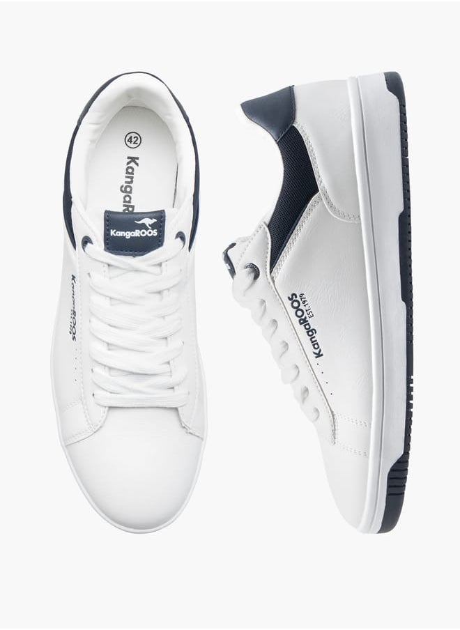 kangaROOS Men's Logo Detail Sneakers With Lace-Up Closure  - Image 1