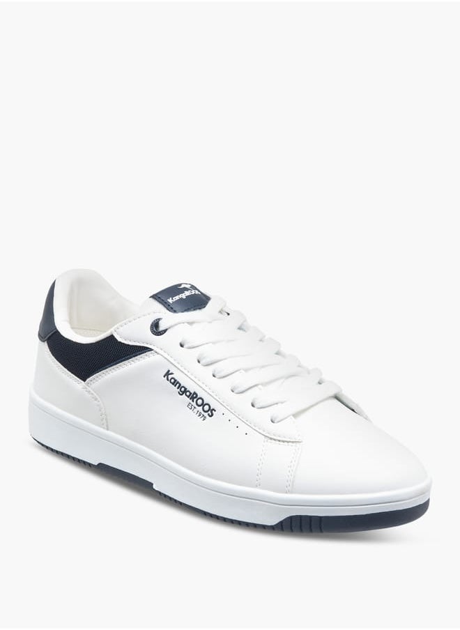 kangaROOS Men's Logo Detail Sneakers With Lace-Up Closure  - Image 2