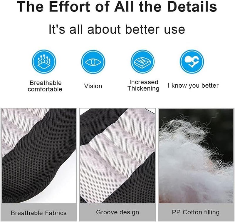 Aimisite Car Seat Cushions for Driving - Adult Booster Seat for Cars, Trucks, SUVs, Office Chairs, and Wheelchairs - Image 5