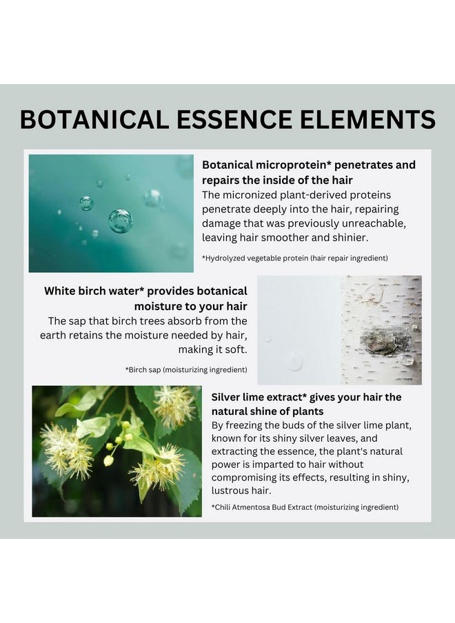 botanist - Japanese Organic & Natural Shampoo For Tangled Hair, Moisturizing Hair Shampoo With Pump For Women & Men To Smooth Hair, Sulfate & Silicone Free, Green Apple & Rose 490 Ml/16.5 Fl Oz - Image 1
