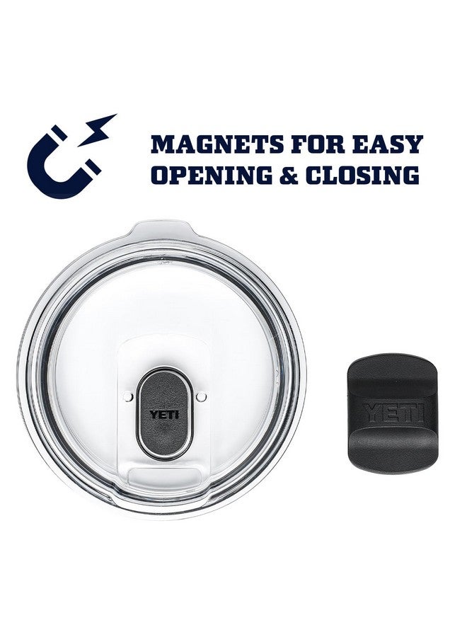 YETI كوب ييتي رامبلر سعة 10 أونصات قابل للتكديس، معزول بالفراغ، من الفولاذ المقاوم للصدأ مع غطاء مغناطيسي، لون وردي قوي - Image 5