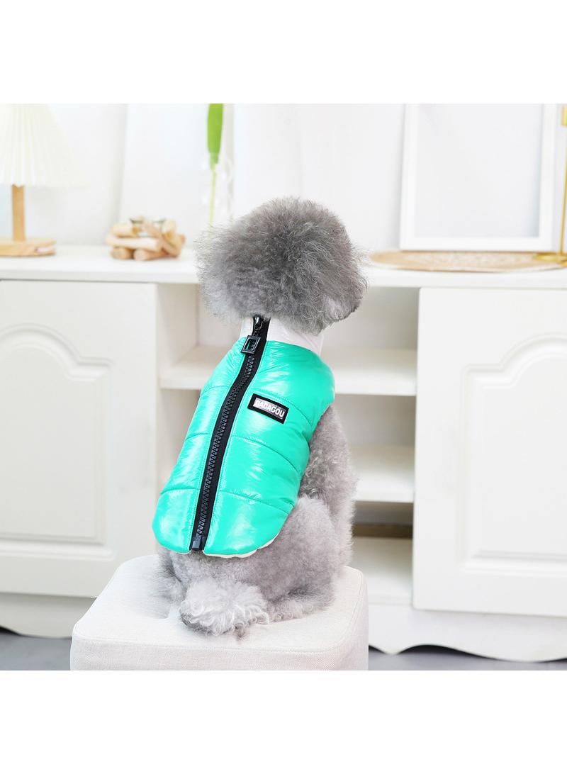 Generic Black XL Dog Coat Jacket Winter Windproof Pet Clothing For Small Medium Dogs Pug Chihuahua Bulldog Ropa Para Perros Apprael Outfits - Image 3