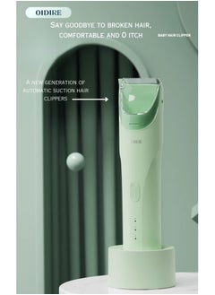 OIDIRE Hair Clipper Snipped Hair Waterproof Rechargeable Cordless Baby Hair Clipper  - Image 1