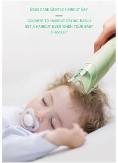 OIDIRE Hair Clipper Snipped Hair Waterproof Rechargeable Cordless Baby Hair Clipper  - Image 2