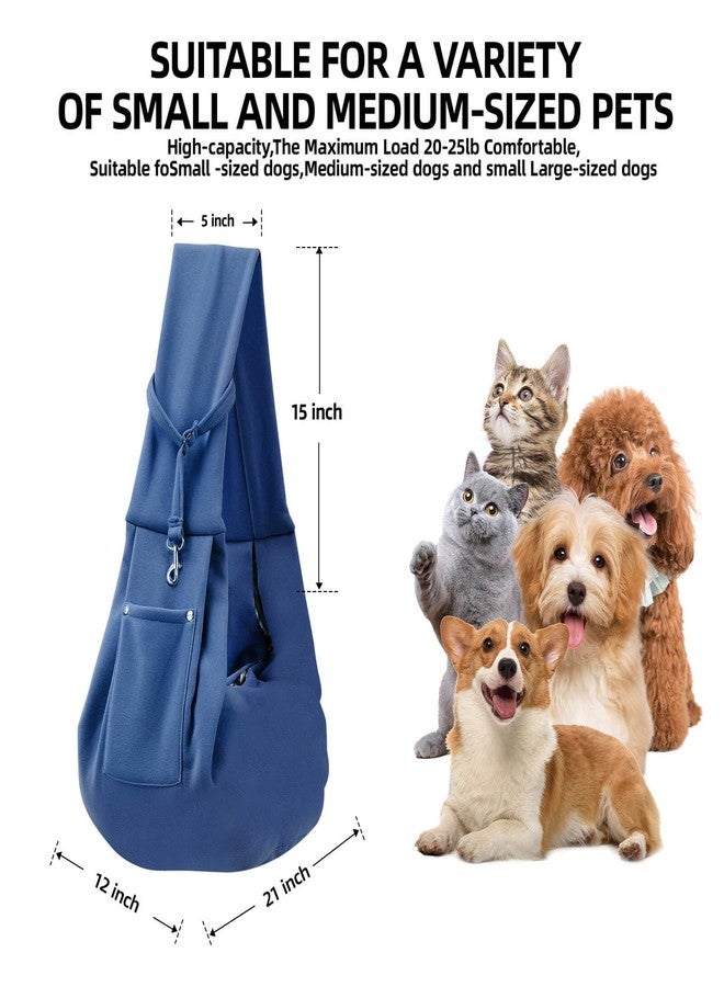ARZQUT Dog and Cats Carrier Sling, Puppy Small Pet Carrier with Storage Pocket - Image 5