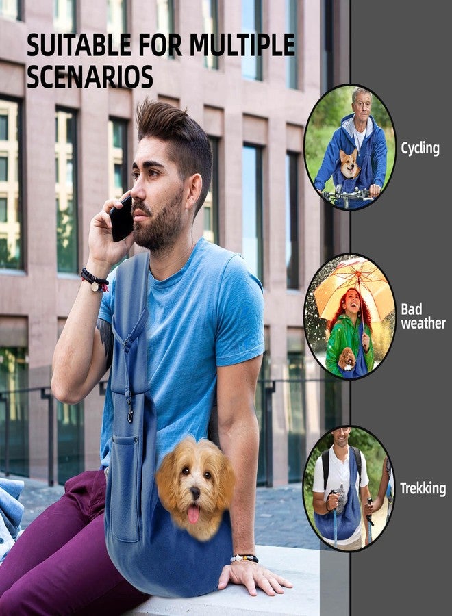 ARZQUT Dog and Cats Carrier Sling, Puppy Small Pet Carrier with Storage Pocket - Image 2