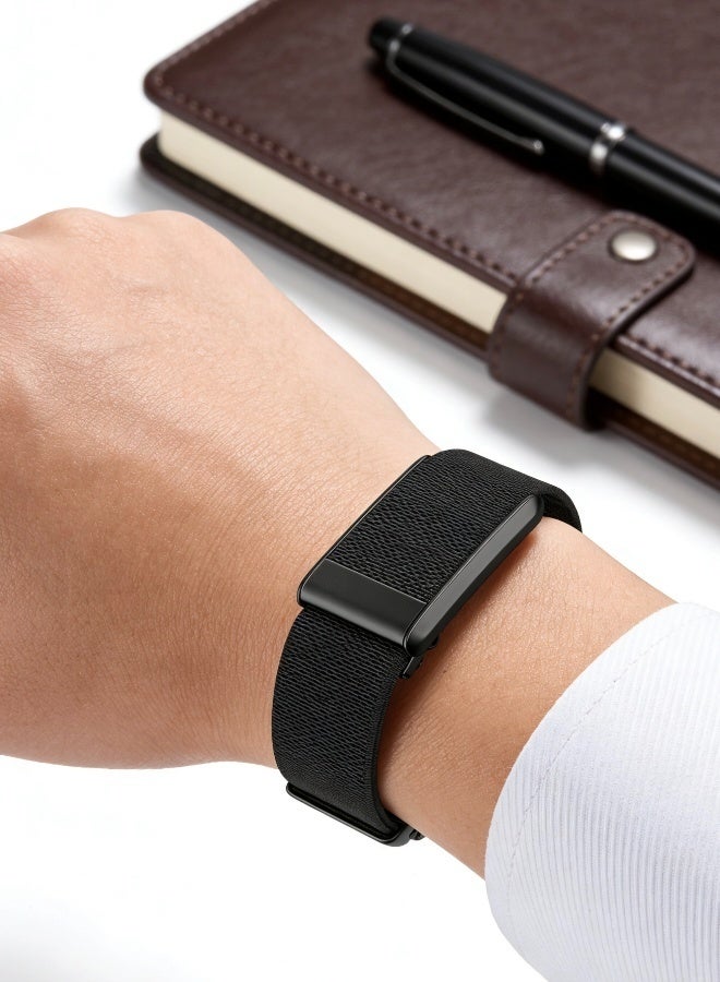 Soft Flexible Nylon Wrist Strap Breathable Sweat Resistant for Whoop 4.0 Quick Install Secure Buckle Adjustable for All Wrist Sizes, Stylish for Sports Work and Daily Wear - Image 3
