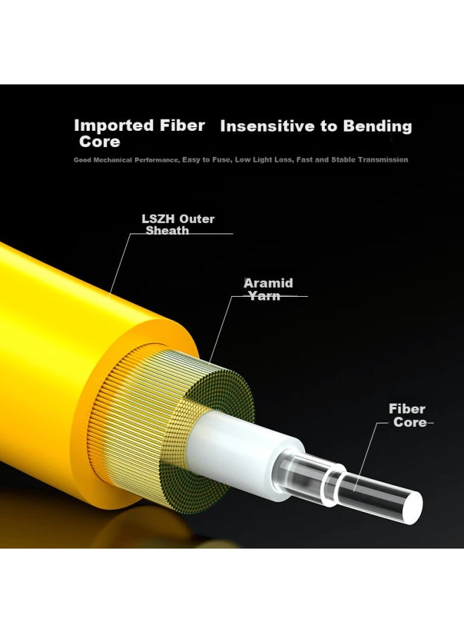Shengwei Engineering Telecom-grade Fiber Optic Patch Cable, Lc-lcNetwork Cable, Single-mode Single-core 3-meter Transceiver Pigtail, Optical Module Dedicated Pigtail, Fsc-107a - Image 2