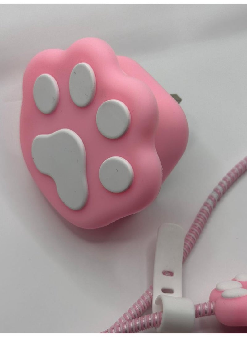 iPhone Charger Cover – Cute Cat - Image 4