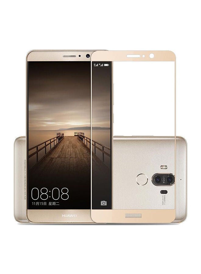 NIBEMINENT Tempered Glass Screen Protector For HuaweiGr 5 (2017) Gold
