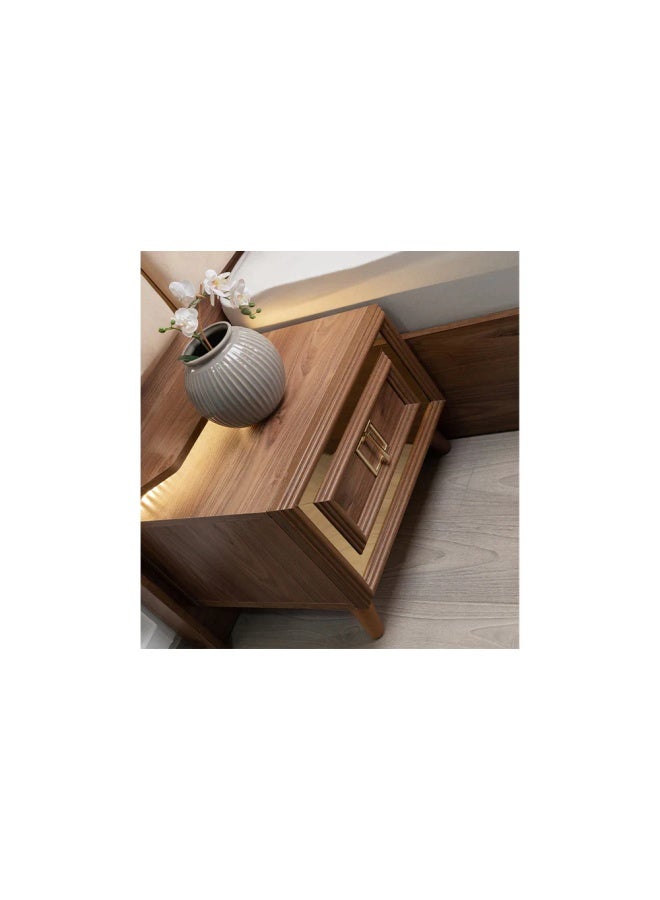MK Kabbani Furniture طقم غرفة نوم كينج 5 قطع نيو جولد - 180x200 سم - Image 5