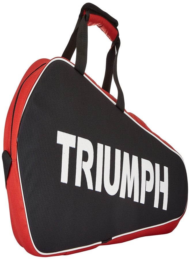 Triumph Legend-5000 One Piece Light Weight Strung Badminton Racket with Star-3R Single Compartment Badminton Bag Black - Image 3