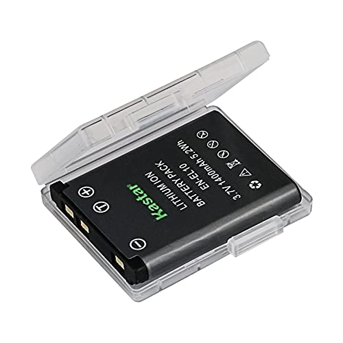 Kastar EN-EL10 Lithium-Ion Battery Replacement for Nikon EN-EL10 and Nikon Coolpix S60 S80 Coolpix S200 S203 S210 S220 S230 Coolpix S500 S510 S520 S570 Coolpix S600 S700 Coolpix S3000 S4000 S5100 - Image 3