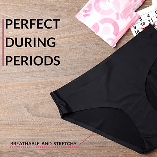 SNM Apparels Cotton Underwear for Women (7-Pack Basic Mix, Large) - Image 5