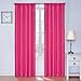 Eclipse ECLIPSE Blackout Curtains for Bedroom - Kendall Insulated Darkening Single Panel Rod Pocket Window Treatment - Image 2
