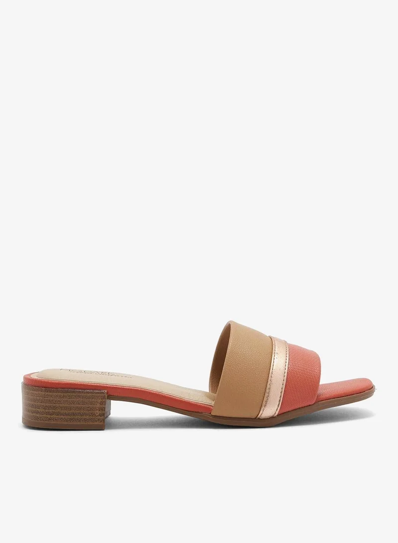 مودار صنادل بكعب متوسط للنساء - صنادل بكعب مفتوح من الخلف للبنات مع رباط للكاحل