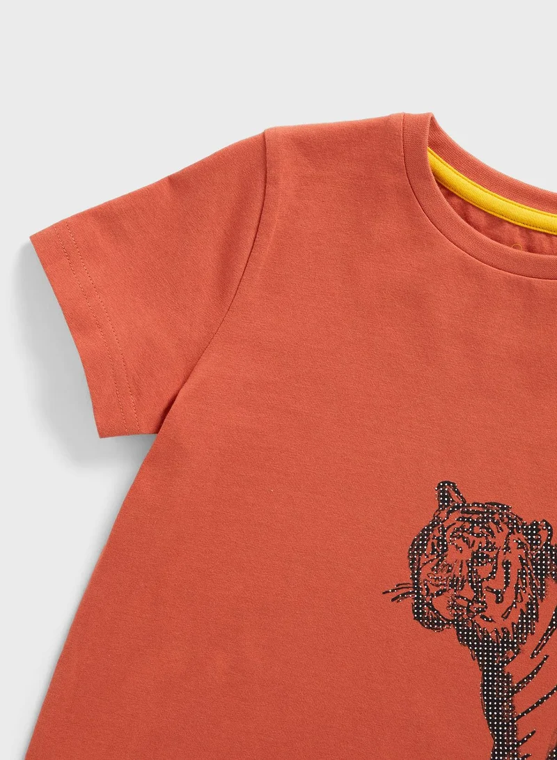 mothercare Kids Tiger Print T-Shirt