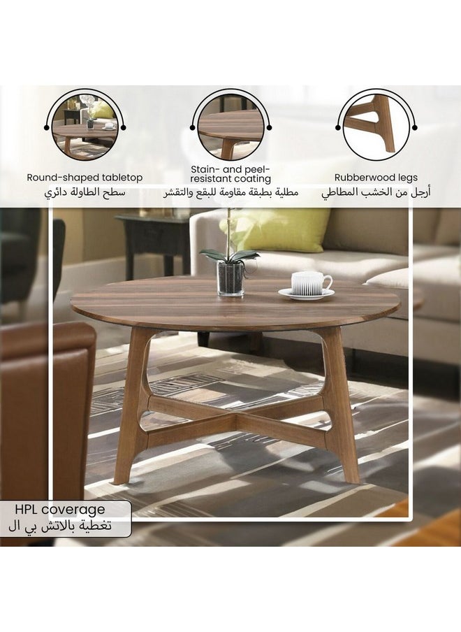 Round High-Quality And Durable Coffee Table Brown 10.6 X 88 X 88 Cm Maeve_C_Rd800 - pzsku/Z18D435D84AFB00627995Z/45/_/1737436764/52e4af53-2d0c-4706-abd0-3033dbfcfecb