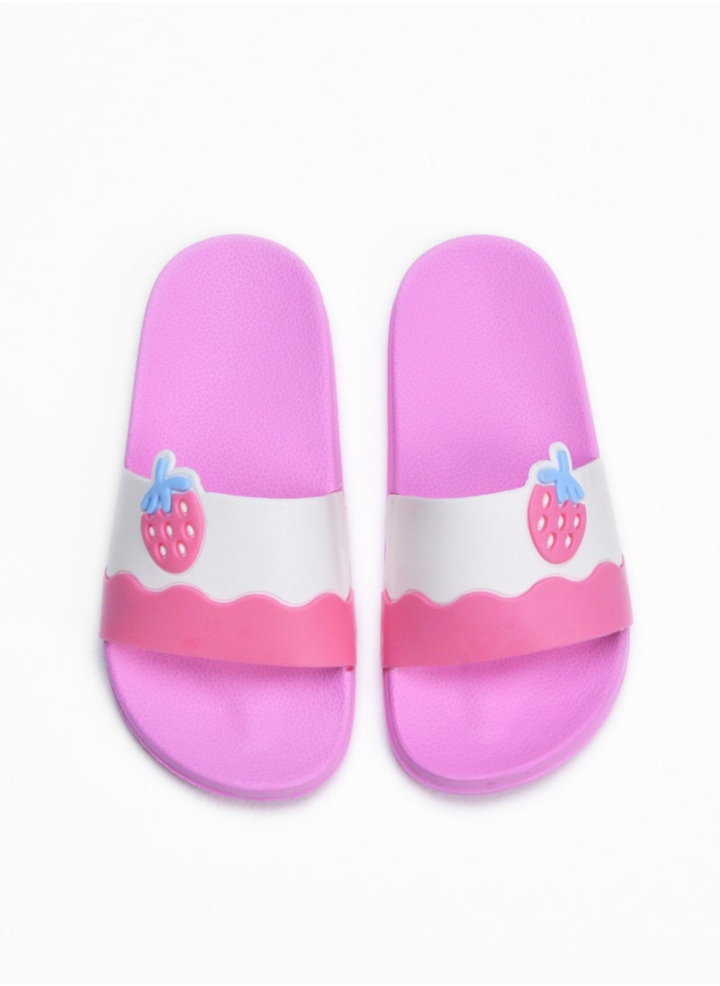 Onda - Disney strawberry slide slipper for girls kids - Image 1