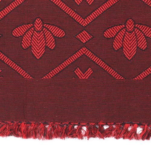nissi Single Size Poly Cotton Blanket (Blanket) (red) - Image 4