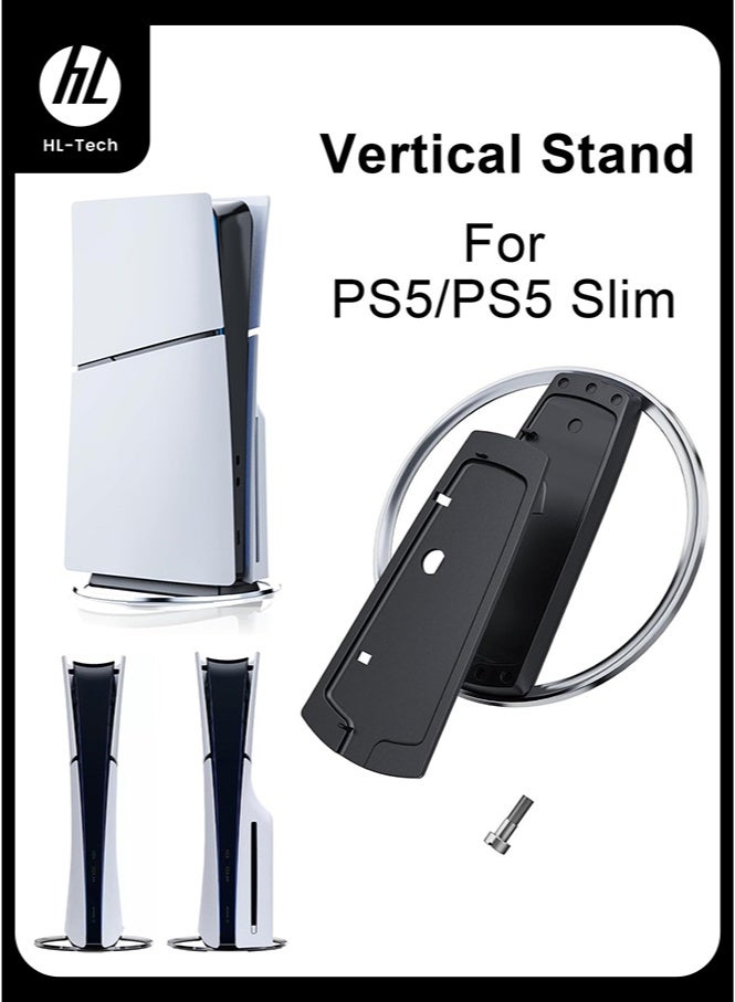 HL-Tech Vertical Stand for PS5 Consoles - Playstation 5 Slim Base Accessories - Image 1