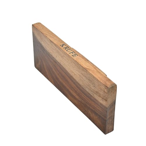 KRUFE Heavy-Duty Wooden Hand Float Trowel 10-Inch x 4.5-Inch Polished Wood Plastering Tool – Ideal for Concrete, Cement, Masonry, Wall Finishing, Flooring, Skimming, Rendering - Image 4