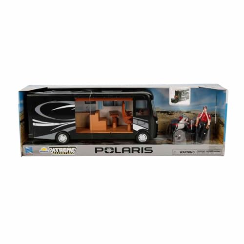 NewRay New Ray Toys Scale Model Polaris with RV Figure - Image 1