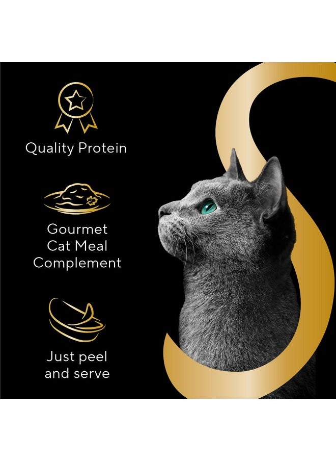 Sheba Sheba Selections Filets in Broth Adult Wet Cat Meal Complement Chicken Recipe, 1.3 oz. Cups, 12 Count  - Image 2