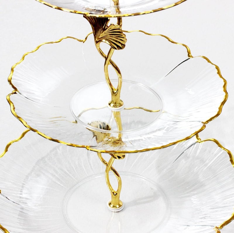 BetterJonny 3 Tier Cupcake Stand, BetterJonny Acrylic Tiered Cake Stand, Cupcake Display Stand Dessert Stands, 3 Tier Cupcake Serving Stand for Tea Party, Baby Shower, Birthday, Wedding - Image 5