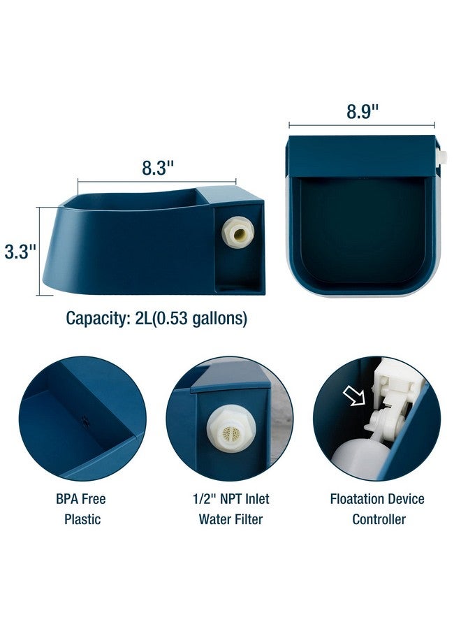 Namsan Pet Automatic Water Dispenser Dog Auto Fill Water Bowl Livestock Float Valve Water Trough For Dog Cat Chicken Drinking - Image 5