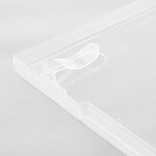 Maxtek 14mm Single Clear Standard DVD Case with Outter Clear Sleeve 25 PCs Disc Not Included - Image 5