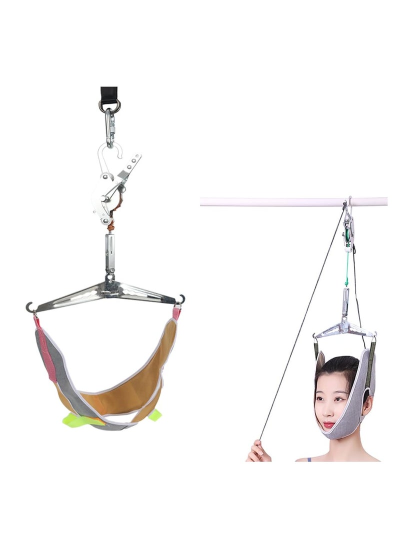 Portable Neck Stretcher Hammock for Neck Pain Relief - Chiropractic Decompression Tool for Spine Health, Ideal for Physical Therapy and Neck Decompression (Hook Mounted) - pzsku/Z18D4F593A40BBB3B41B1Z/45/_/1723031540/7f556315-445e-42a9-96af-ac1596be4b8d