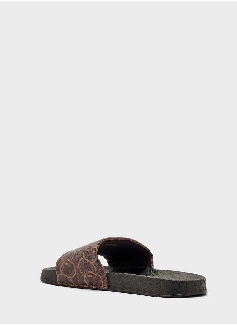 Vincci - Single Strap Flat Sandals - Image 1