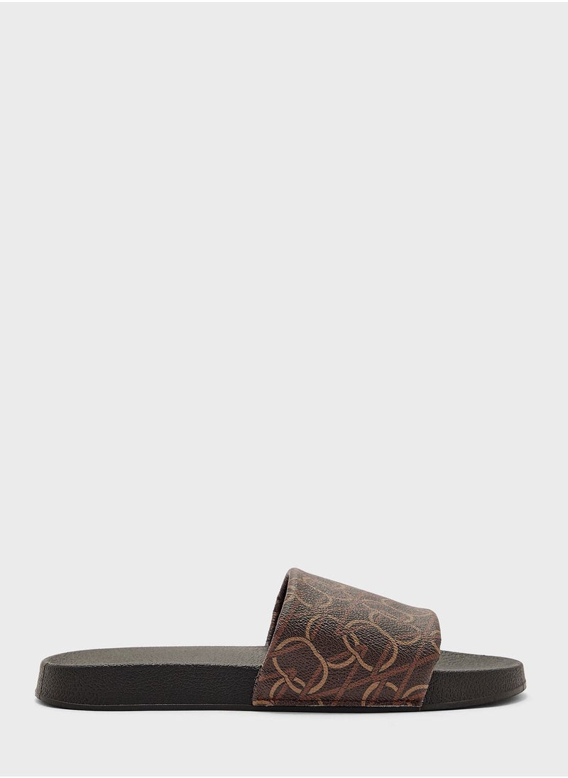 Vincci - Single Strap Flat Sandals - Image 1