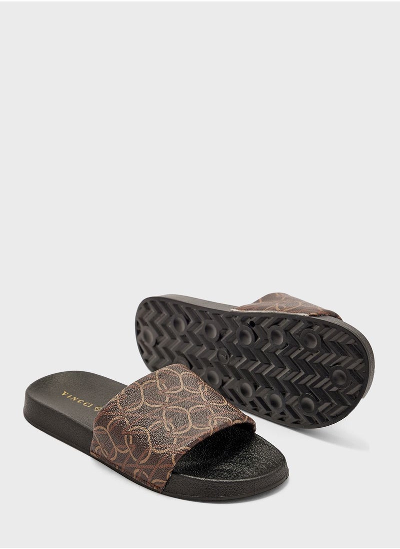 Vincci - Single Strap Flat Sandals - Image 1