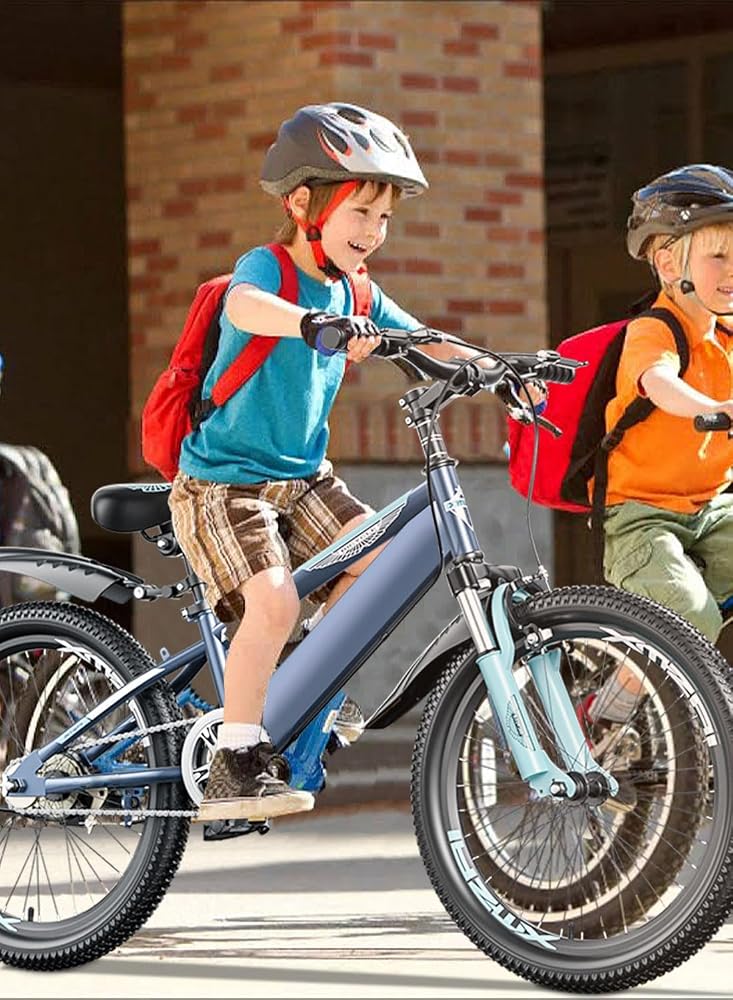 SHARPDO Kids Bike 18-20-22 Inch Mountain Bike, Lightweight and Stable Bicycle for 6-12 Years Boys and Girls, with Adjustable Seat and Dual Disc Brake - Image 3