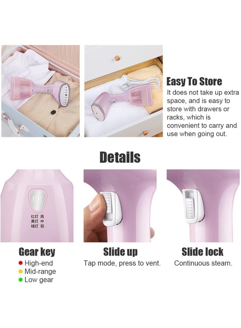 RAF Handheld Steam Iron Machine – 1500W Clothes Steamer with 300ML Water Tank, Strong Vertical Steam, Wrinkle Remover for All Fabrics - Image 4