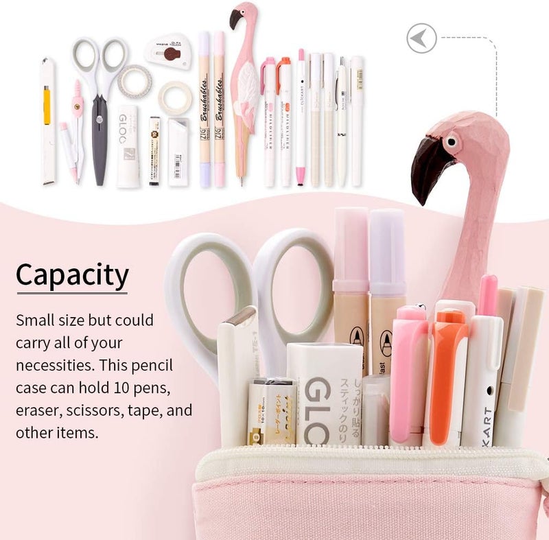 EASTHILL Big Capacity Pencil Pen Case Pouch Box Organizer Large Storage for Bullet Journal - Image 2