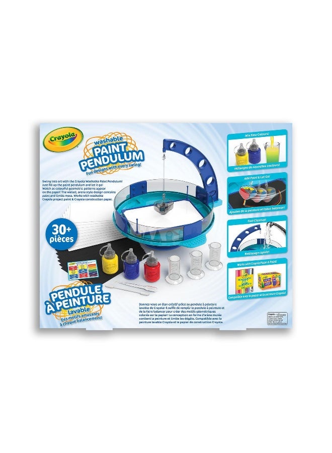 Crayola طقم طلاء كرايولا القابل للغسل مع بندول الطلاء (30 قطعة) - Image 2