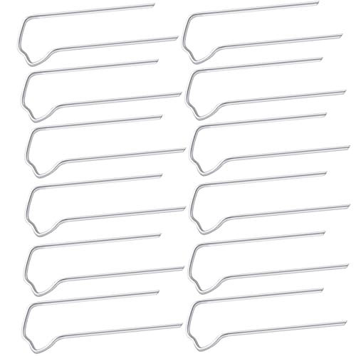 Sunenlyst Floral Pins17 Inch UShape Plant Pin 80Pcs UPins for Indoor Plants Straw Wreaths Greening Fern Craft Sewing Pin for Floral Picks Foam DIY Sewing Project Holiday Flower Arrangements - Image 1